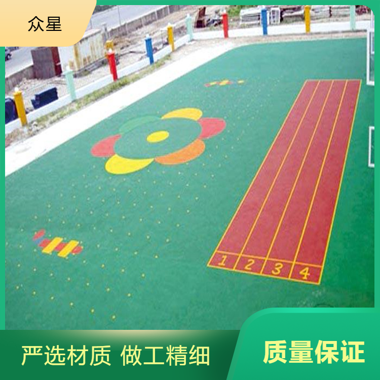 常德市篮球场硅PU塑胶地坪 - 厂家